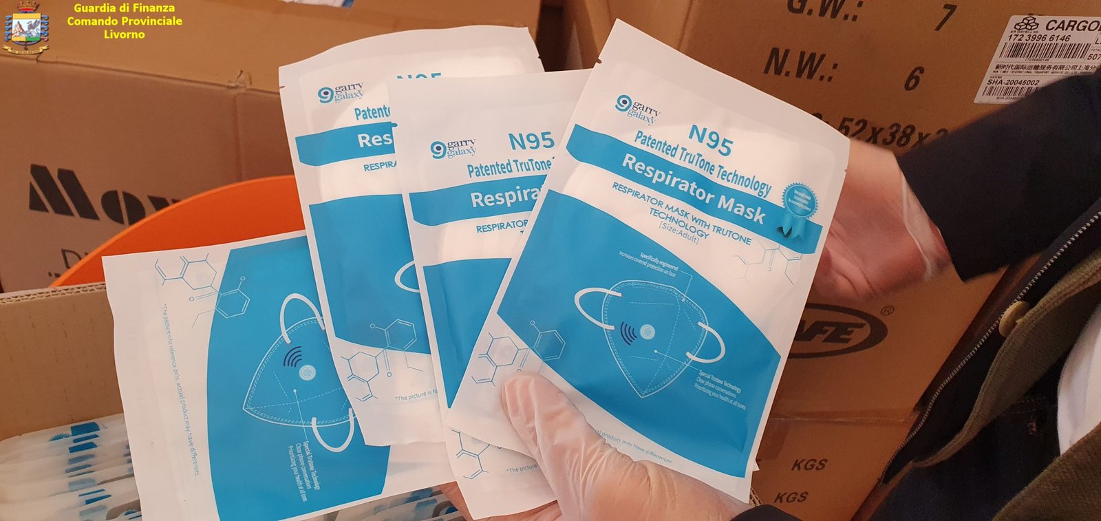 Mascherine FFP2 false sequestrate, coinvolta anche la Regione