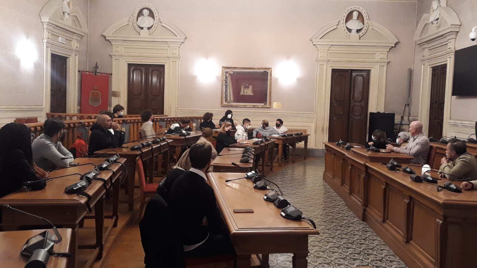 Sindaco e Giunta hanno incontrato i giovani