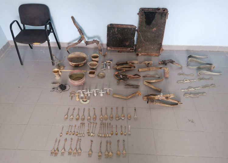 Fermato per furto di ottone e rame presso la ditta Bogi Vinicio