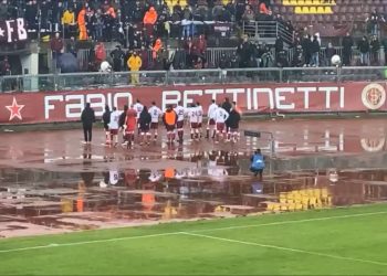 Brutta sconfitta per gli amaranto in gara uno di poule promozione