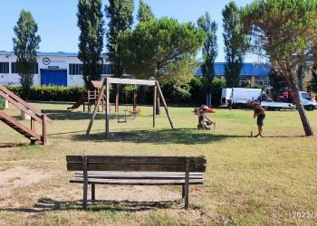 Nuovi giochi inclusivi nel parchino di Via dell’Artigianato