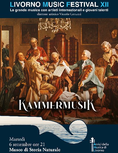 Martedì 6 settembre “Kammermusik” al Museo di Storia Naturale
