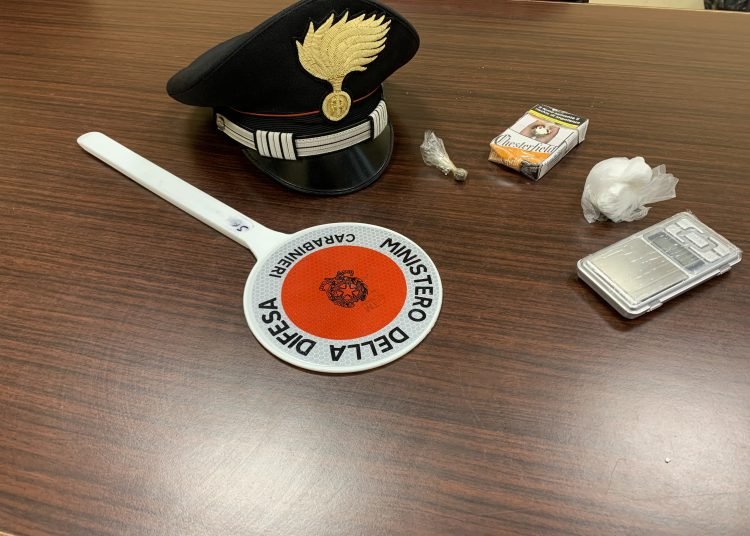 Arrestato 37enne per detenzione di sostanze stupefacenti ai fini di spaccio