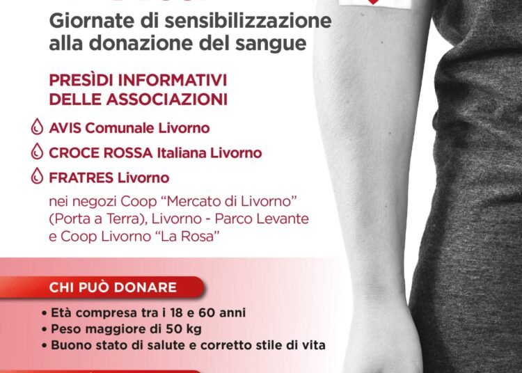 “Il dono che salva la vita”, l’iniziativa per promuovere la donazione del sangue