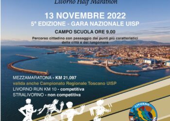 Domenica 13 novembre la quinta edizione della Livorno Half Marathon