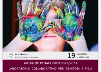 A Villa Mimbelli sabato 19 novembre un laboratorio di pittura per bambini