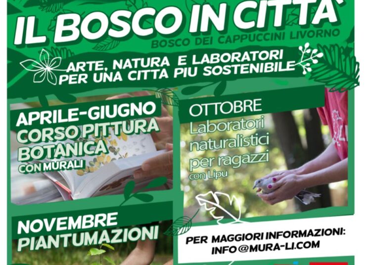 Domani al bosco dei Cappuccini, la giornata dell’albero 2022