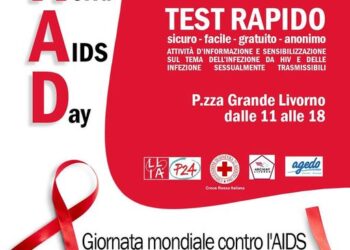 Test HIV gratuiti domani 3 dicembre in Piazza Grande per il “World Aids Day”