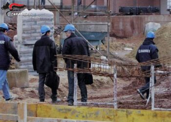 Impalcature irregolari: 1900 euro di sanzione ad un imprenditore edile