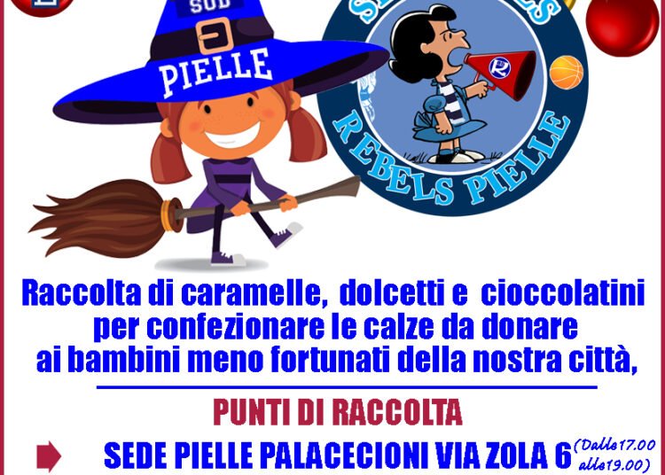 Befana Ribelle, l’iniziativa della tifoseria Piellina rivolta ai bambini