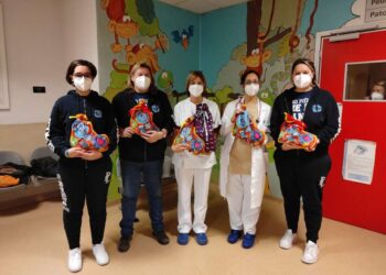 Reparto Pediatria Ospedale di Livorno: sono arrivate le sorprese della Befana