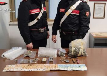 Arrestato 39enne con 600 grammi di sostanze stupefacenti