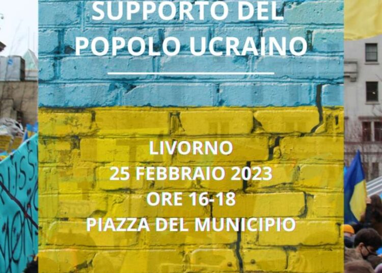 L’associazione Liberi Oltre ha organizzato un sit-in in sostegno del popolo ucraino