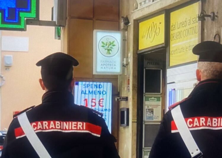 Arrestato 54enne autore della rapina alla farmacia Pellini