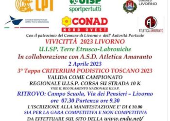 La 38esima edizione di Vivicittà, domenica 2 aprile