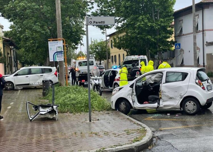 Incidente in Via Fabio Filzi
