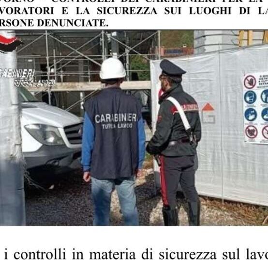 Cantiere edile a Montenero