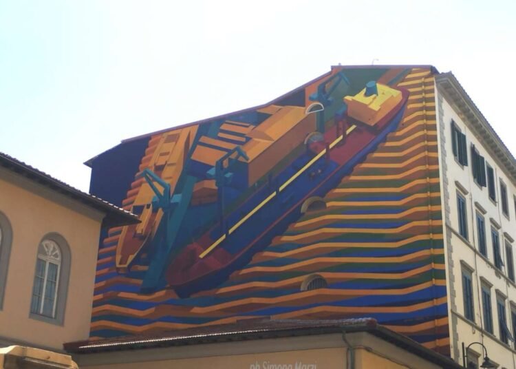 Murales in vIa Carlo Bini