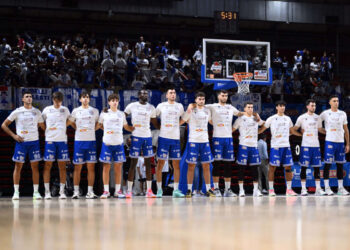 Caffè Toscano Pielle Livorno team inno
Kienergia NPC Rieti - Caffè Toscano Pielle Livorno
Supercoppa LNP 2023 Old Wild West - Serie B - Final Four - Semifinali
LNP 2023/2024
Montecatini Terme, 23/09/2023
Foto M.Ceretti / Ciamillo-Castoria
