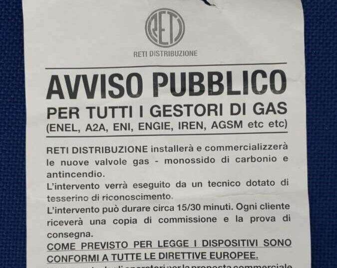 Truffa del gas
