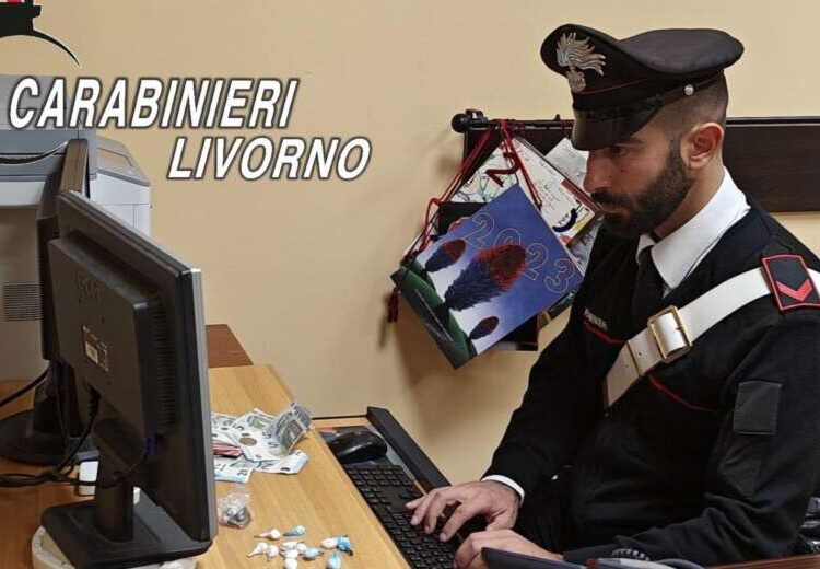 Arresto per possesso di hashish e cocaina