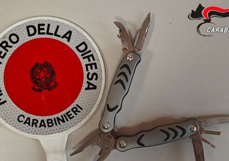 Possesso di oggetti atti ad offendere