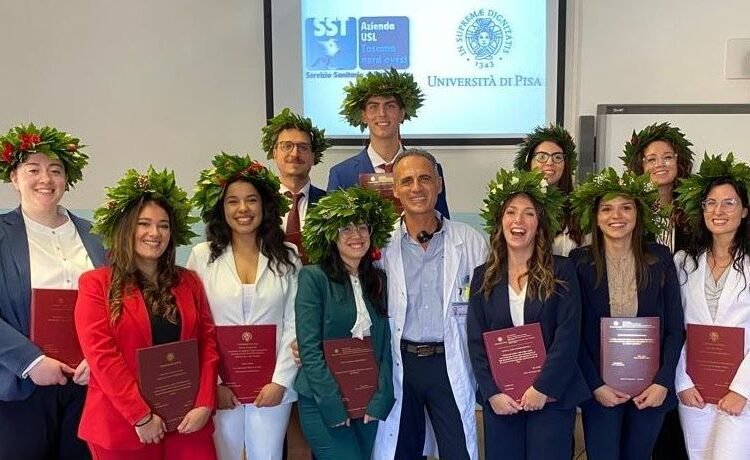 23 nuovi laureati in infermieristica nel percorso triennale del Polo Didattico dell’Ospedale di Livorno