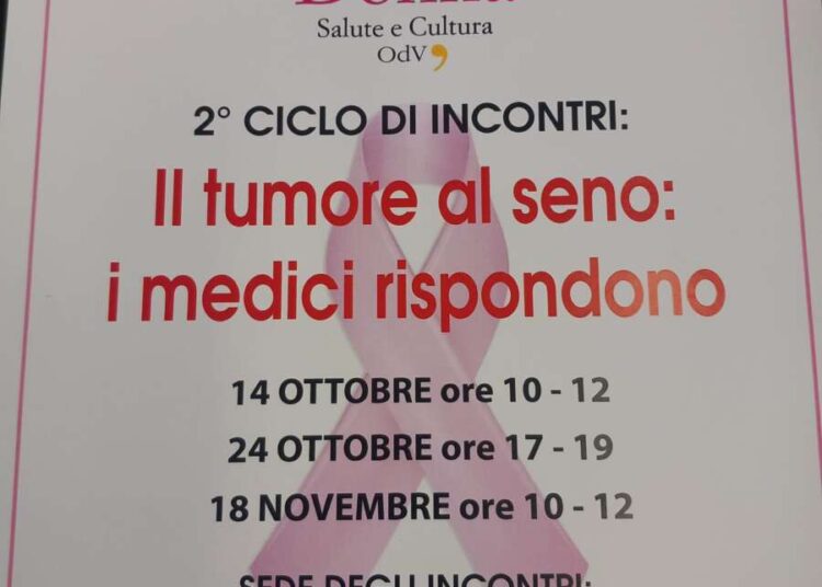 Tumore al seno: la riabilitazione post intervento è il tema al centro dell’incontro