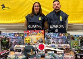 Giocattoli sequestrati