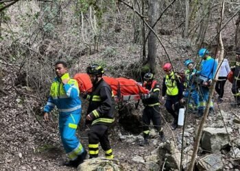 Caduta dalla mountain bike