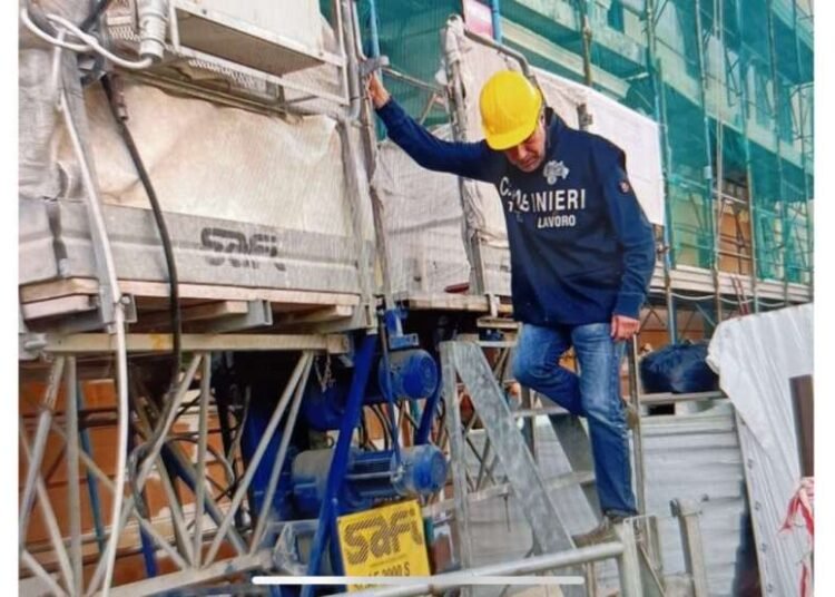 Sanzionato imprenditore edile