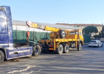 Trattore abbandonato