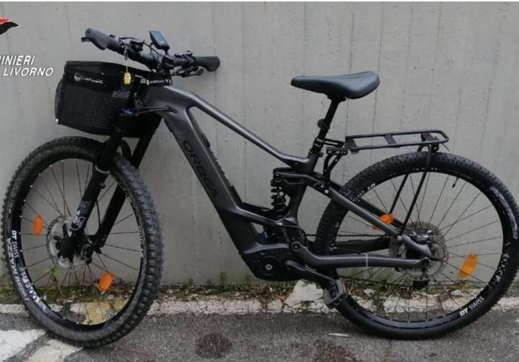 E-bike rubata