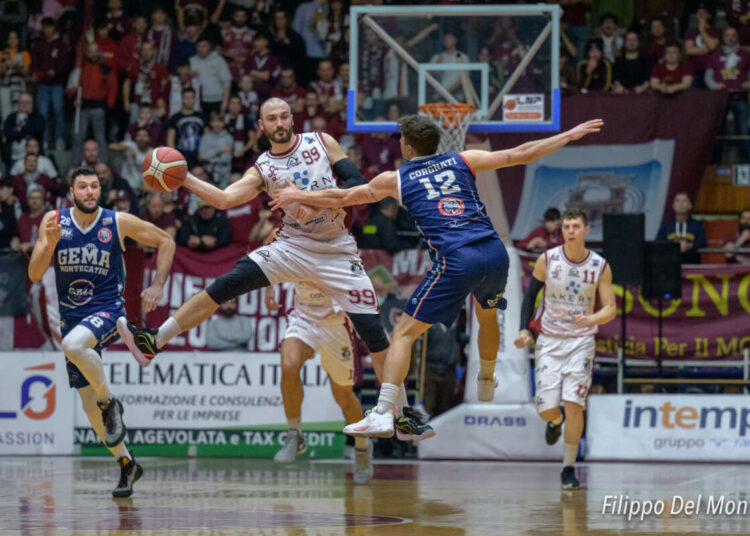 La Libertas soffre, ma batte Gema Montecatini 77-74