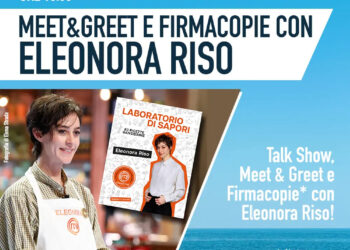 Da Masterchef a Porta A Mare: Eleonora Riso porta 80 ricette ‘ganzissime’, sabato 16 alle 16,30