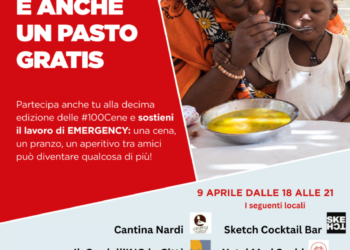 Un aperitivo per Emergency: il 9 aprile in via Cambini