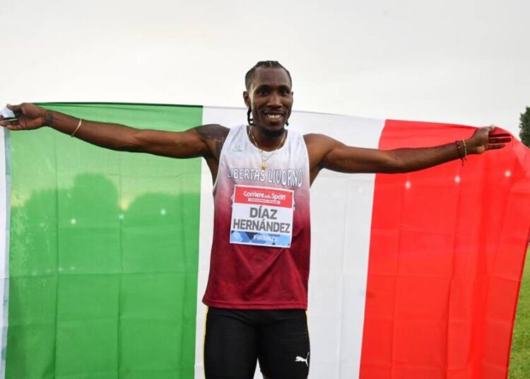 Atletica Libertas: da oggi Andy Diaz è italiano anche ai fini sportivi