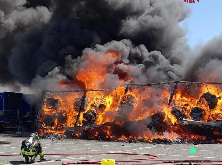 Incendio a Guasticce