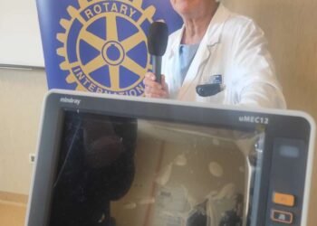 Rotary Mascagni: donati all’Ospedale due monitor multiparametrici  dal valore di seimila euro