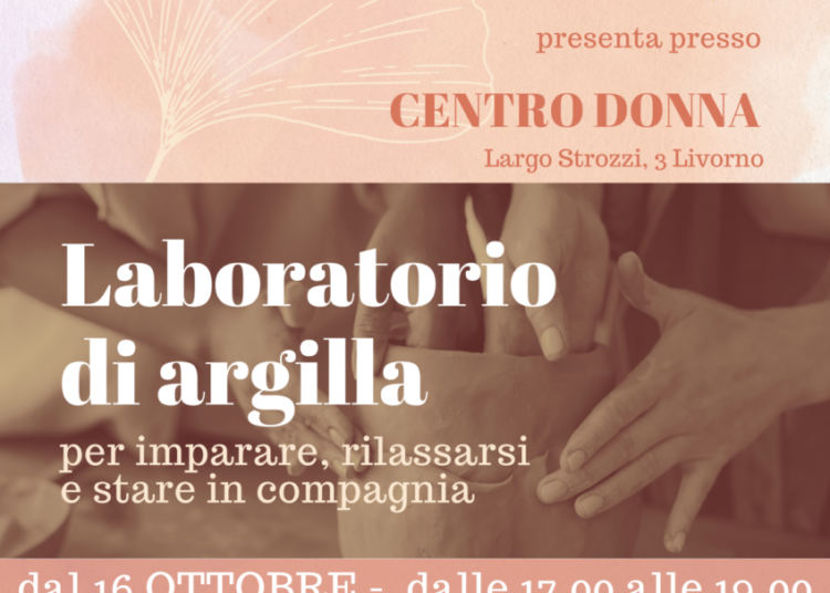 Centro Donna: al via le iscrizioni per il ‘Laboratorio di argilla’