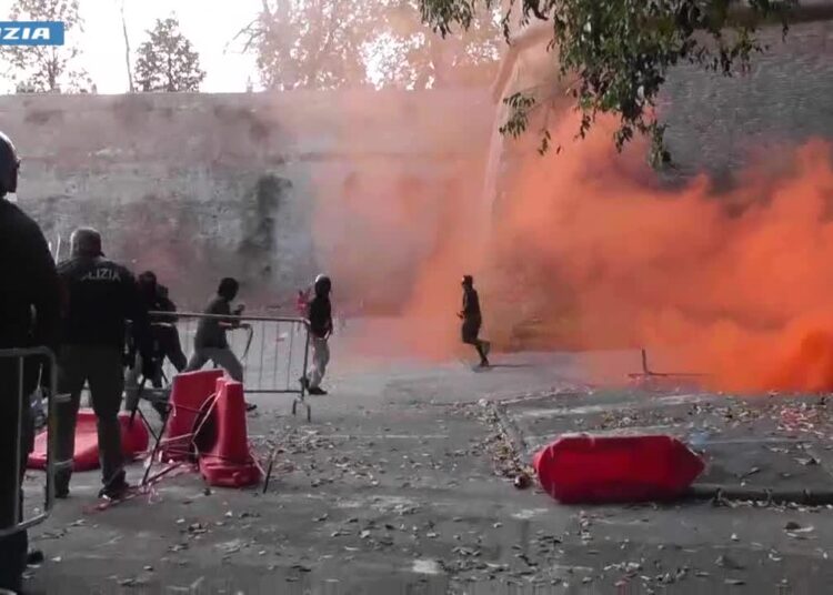 Scontri Siena - Livorno