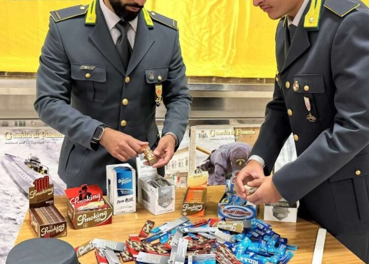 Vendita di filtri e cartine senza autorizzazione