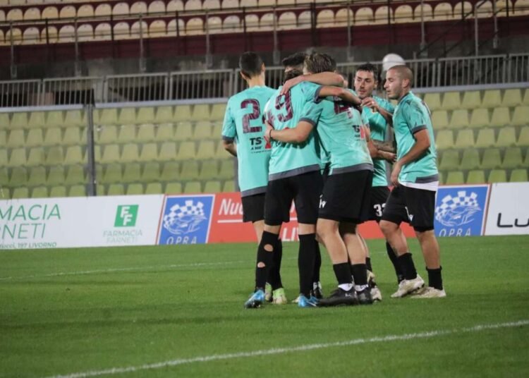 Coppa Italia: Livorno-Seravezza 3-0. Amaranto agli ottavi con il Follonica Gavorrano