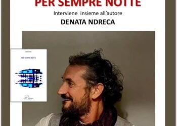 Libri: oggi la presentazione di ‘Per sempre notte’ dell’autore  cecinese Fabrizio Pocci