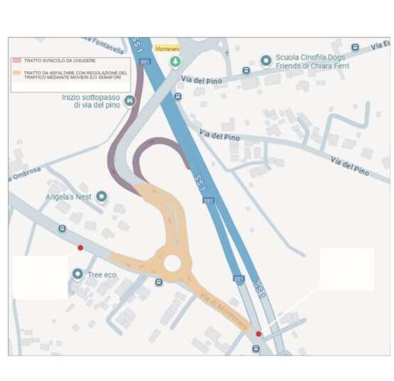 Rotatoria di Montenero