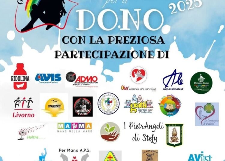 Uniti per il Dono: a Cecina torna la tradizionale giornata dedicata alla beneficenza