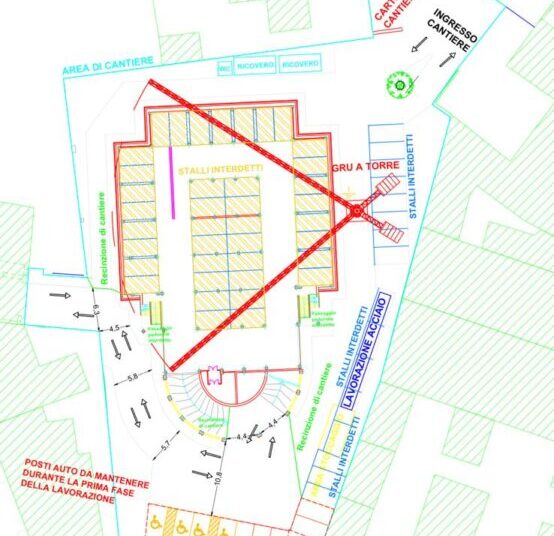 parcheggio del corona