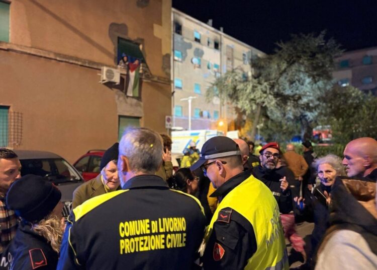 Incendio via Nino Bixio