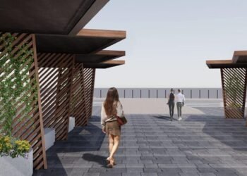 rendering passeggiata