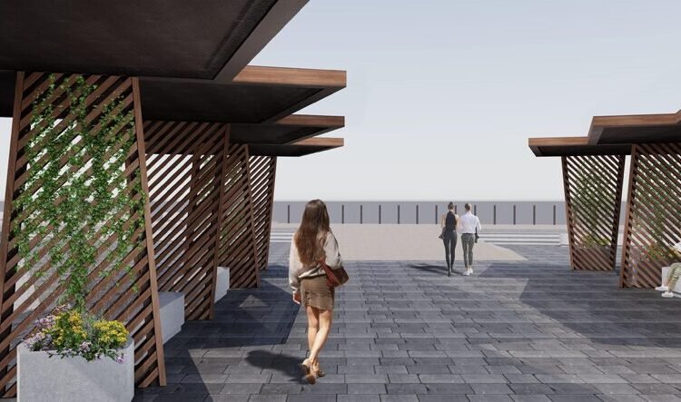 rendering passeggiata